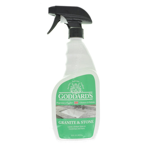 Goddards Granite Polish easily removes grease, food and residue from granite countertops and leaves a streak-free shine.